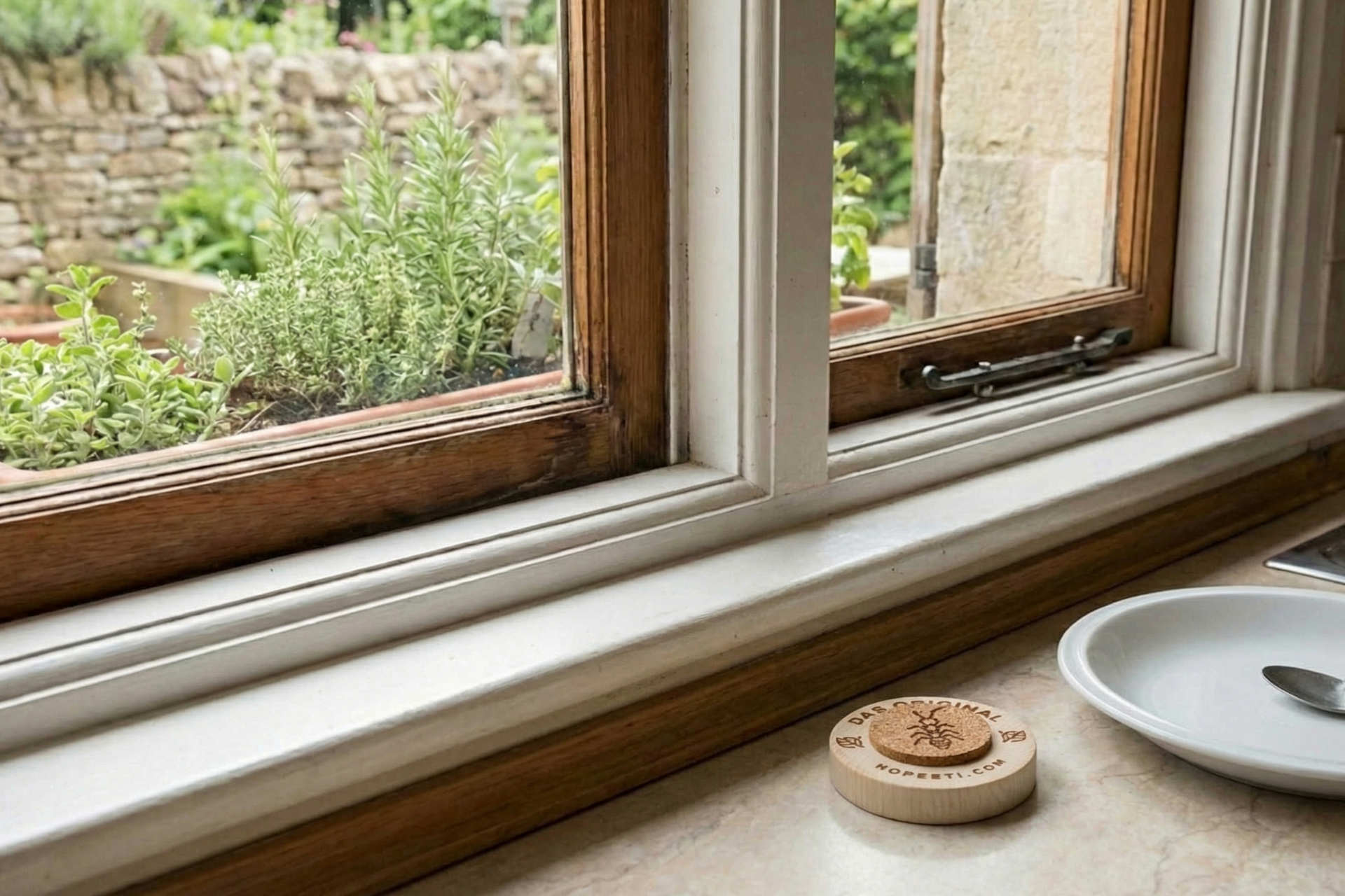 Sauberes Küchenfenster ohne Ameisen Dank Nopesti Ameisenweg